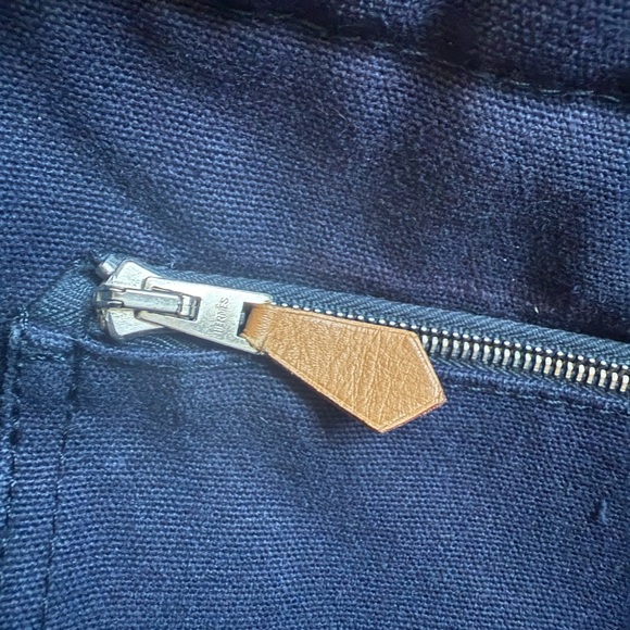 Hermes Blue and Green Tote Bag Classic Design Everyday Use - Picture 9 of 10